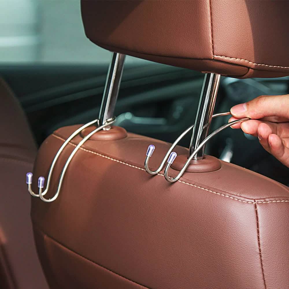 Car Headrest Hooks (2-Pack)