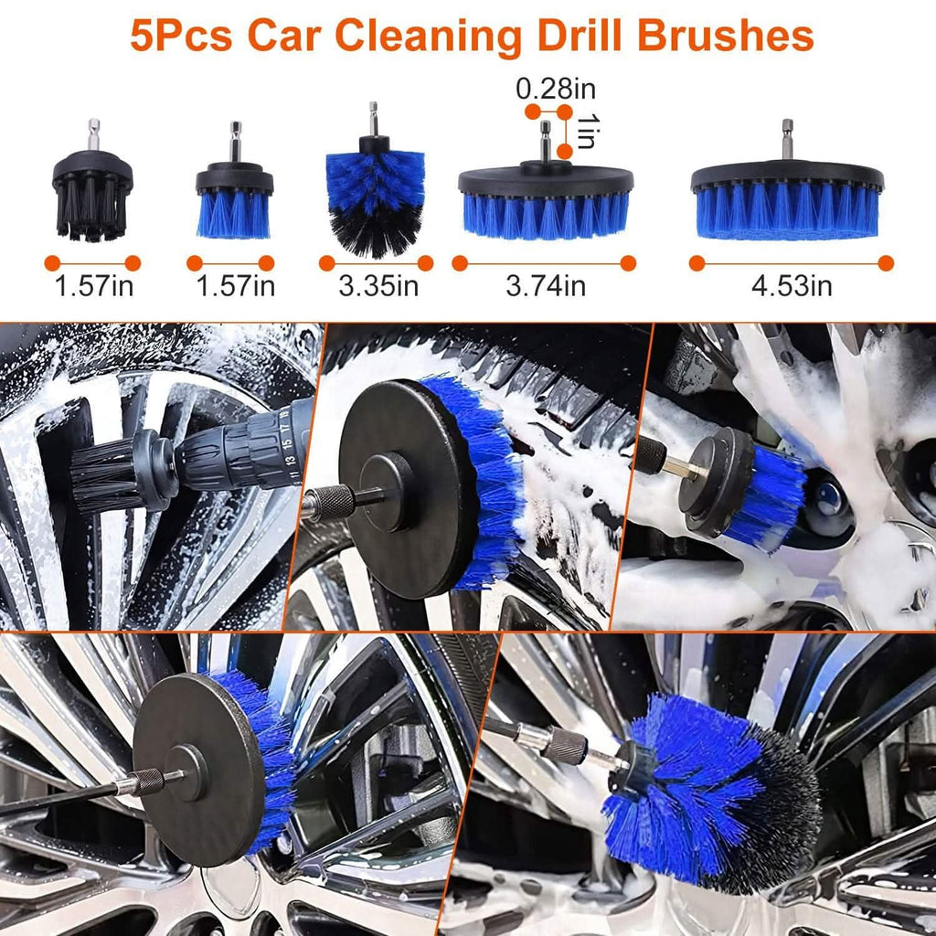 Car Detailing Brush Kit (26-Piece)