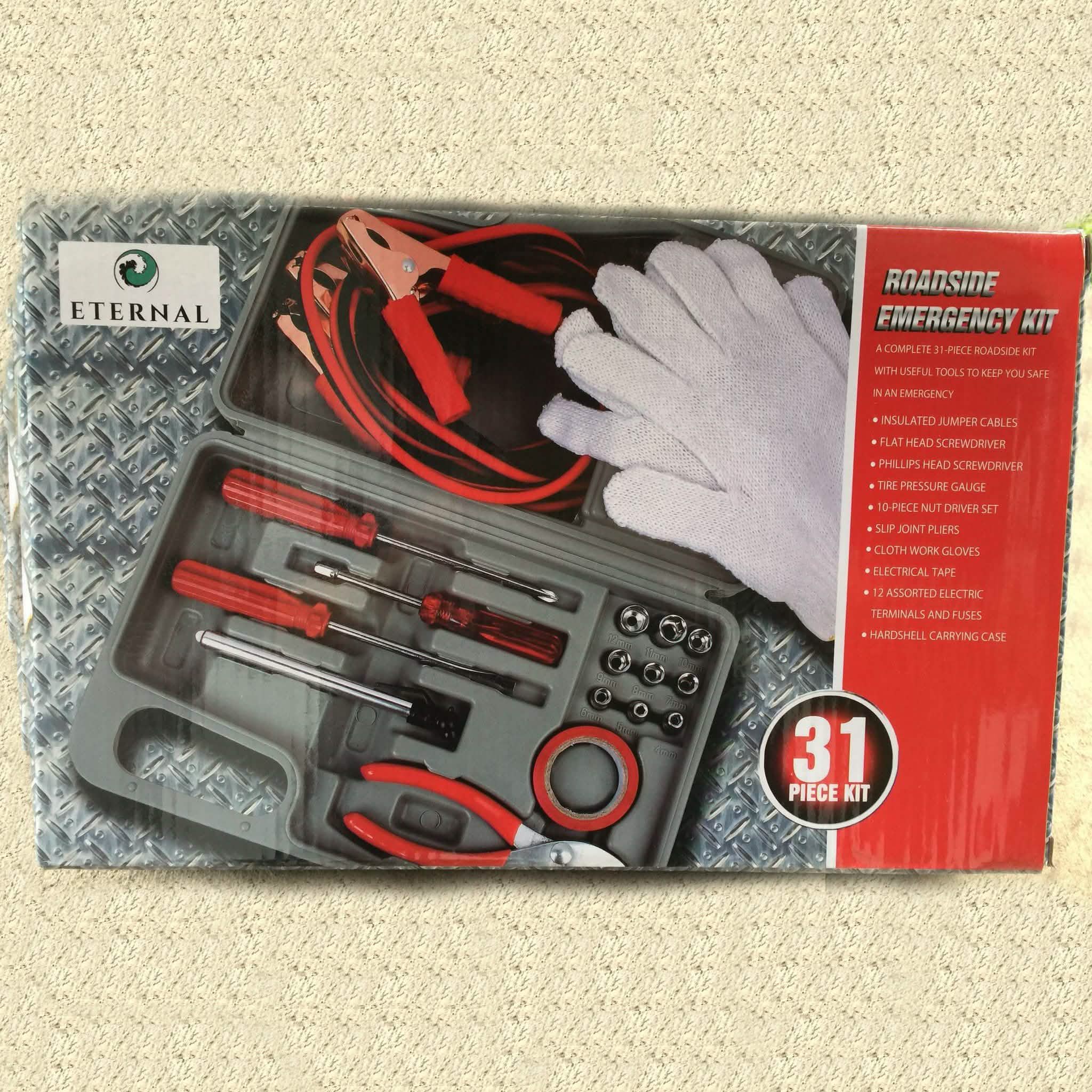 Roadside Emergency Kit (31-Piece)