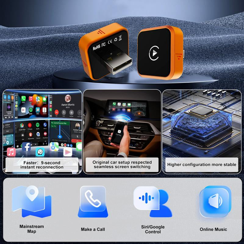 Wireless CarPlay & Android Auto Adapter