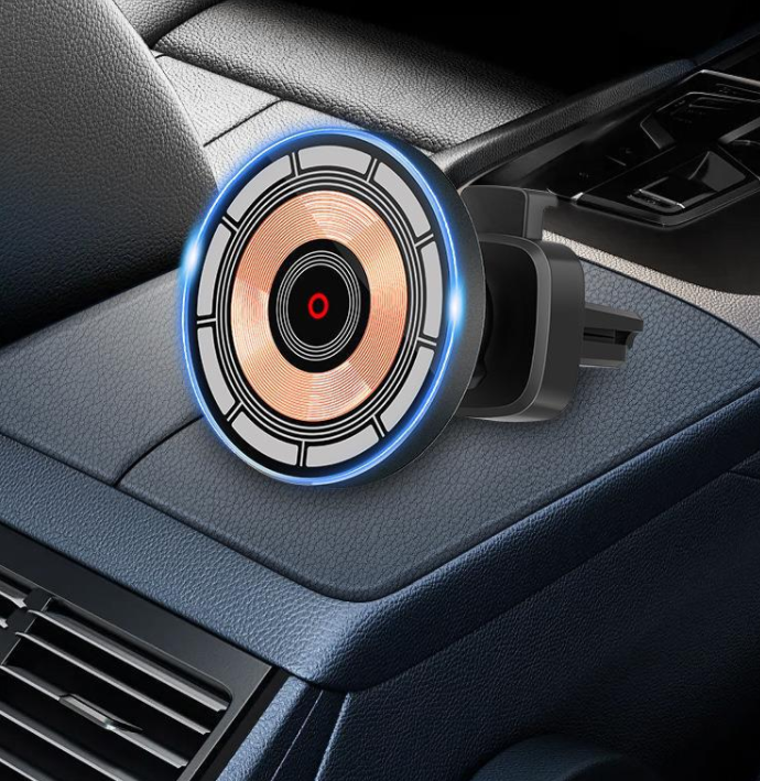 15W Magnetic Wireless Car Charger