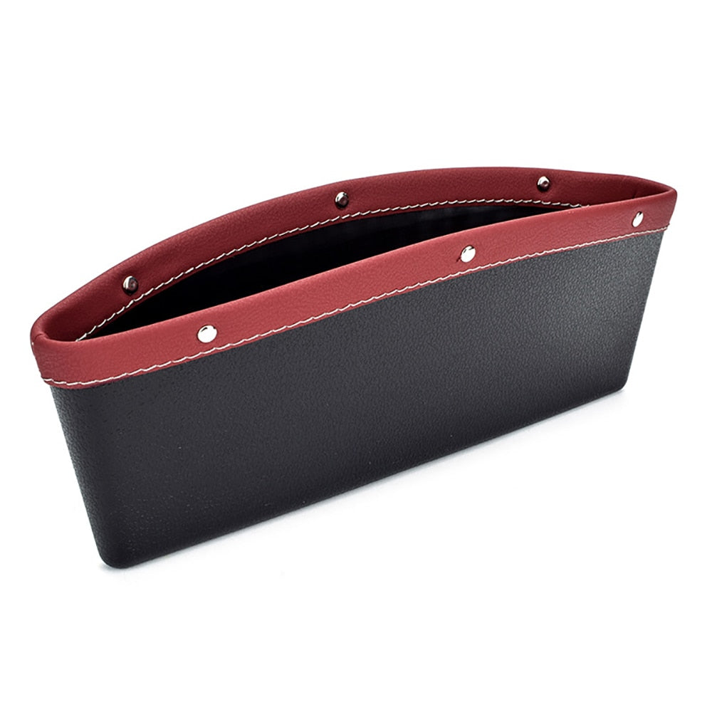 Leather Car Seat Gap Organizer
