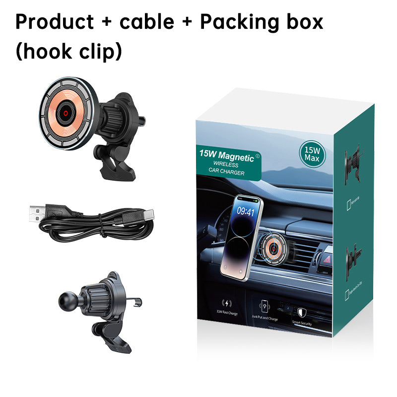 15W Magnetic Wireless Car Charger