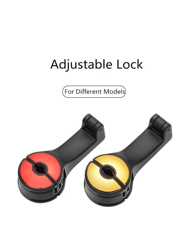 Adjustable Car Headrest Hook & Phone Holder