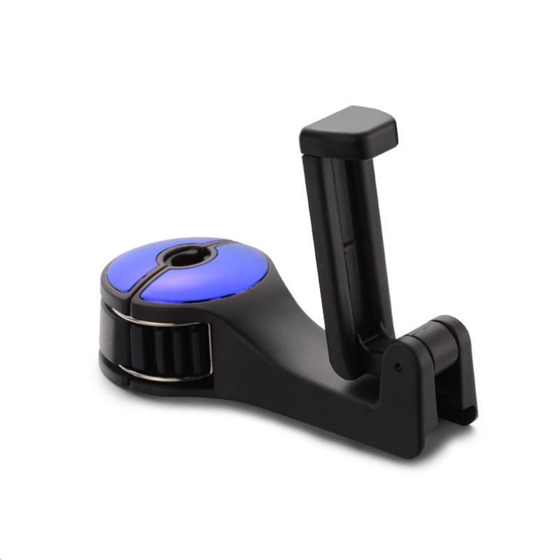 Adjustable Car Headrest Hook & Phone Holder