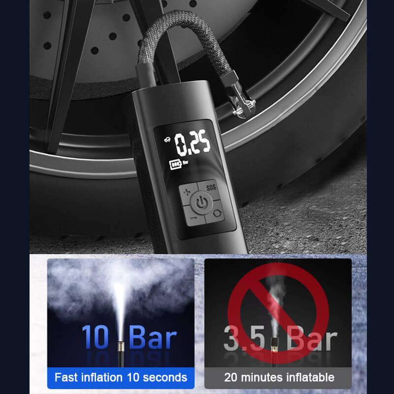 Wireless Portable Tire Inflator