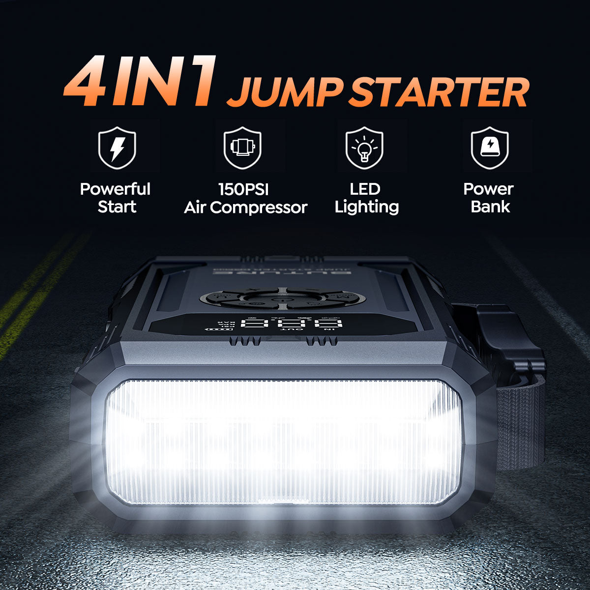 Buture Beta06 Jump Starter & Tire Inflator