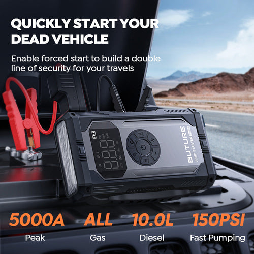 Buture Beta06 Jump Starter & Tire Inflator
