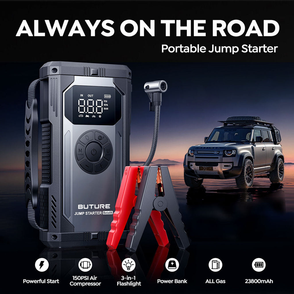 Buture Beta06 Jump Starter & Tire Inflator