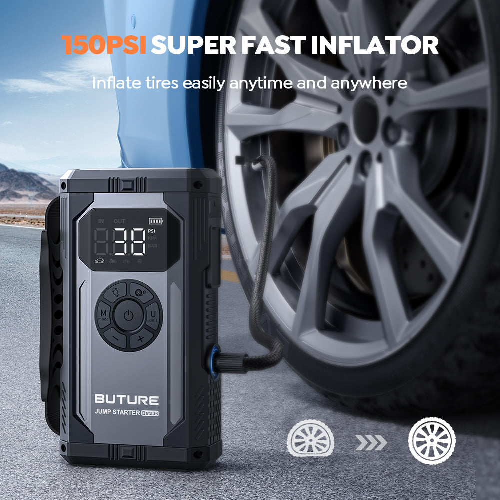 Buture Beta06 Jump Starter & Tire Inflator