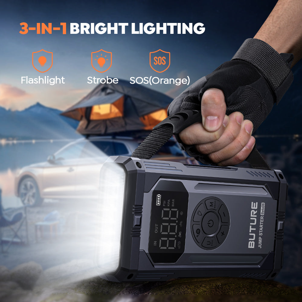 Buture Beta06 Jump Starter & Tire Inflator