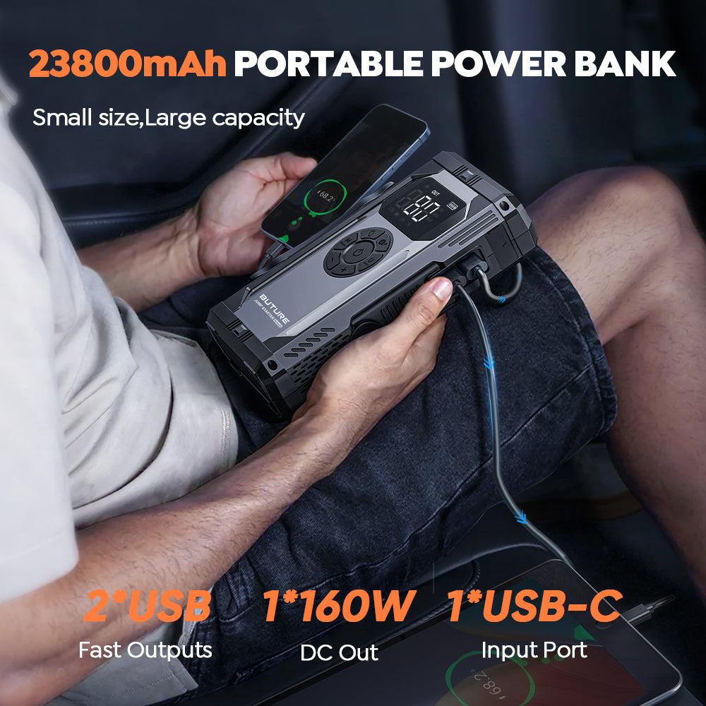 Buture Beta06 Jump Starter & Tire Inflator