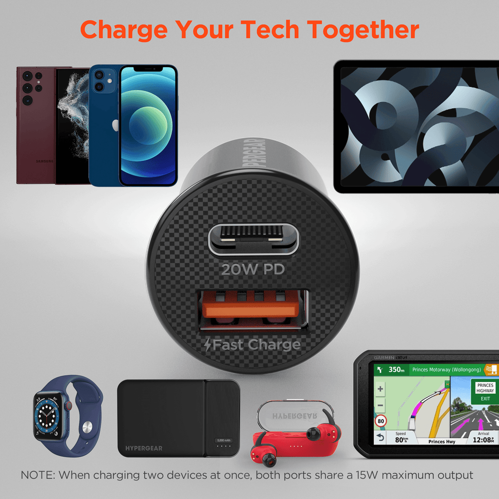 HyperGear Mini 20W Car Charger
