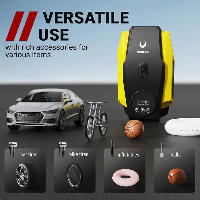 VacLife Portable Tire Inflator