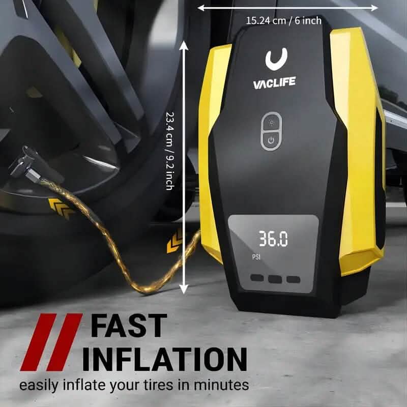 VacLife Portable Tire Inflator